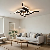 preiswerte Dimmbare Deckenleuchten-Moderne LED-Deckenleuchte, 56 W, 3360 Lumen, flache Deckenmontage, Deckenleuchte für Küche, Schlafzimmer, Arbeitszimmer, Wohnzimmer, Büro, Esszimmer, dimmbar mit Fernbedienung