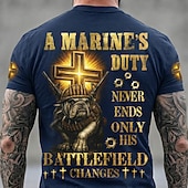  4. Juli 2026 250. Gedenktag Herren Bibel Designer Grafik Veteran T-Shirt Lässig Tägliche