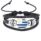 billige Tilbehør&amp;Hat-Verdensfotballkamp 2026 armbånd Fotball Cosplay Voksne Unisex Maskerade Fest Kamp Kle deg opp