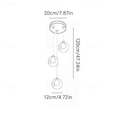 billige Krystallkroner-lange lysekroner for høyt tak, moderne krystallkuler pendellampe, globe regndråpelampe, hengende lysarmaturer til spiraltrapp, foaje, entrywa