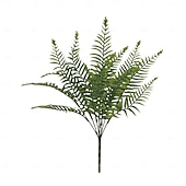 tanie Rośliny sztuczne i zieleń-24 szt. sztucznych paproci do użytku na zewnątrz, odporne na promieniowanie UV, sztuczne krzewy paproci do ogrodu wewnętrznego, na werandę &amp;wystrój zieleni na patio