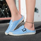 economico Sandali casual-mocassini da uomo con fibbia in similpelle: scarpe slip-on morbide e leggere con suola flessibile, perfette per i viaggi, l'abbigliamento casual quotidiano e il tempo libero estivo