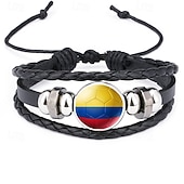 billige Tilbehør&amp;Hat-Verdensfotballkamp 2026 armbånd Fotball Cosplay Voksne Unisex Maskerade Fest Kamp Kle deg opp