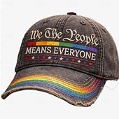 economico Cappellino da baseball da uomo-Per uomo Cappellino da Baseball Cappello da Sole Blu Nero Poliestere Patchwork Stampa 3D Moda Streetwear Casual Casuale Quotidiano All'aperto Citazioni &amp; Detti Protezione Solare Protezione solare