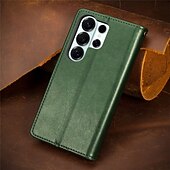 cheap 2026 Samsung Galaxy S26 Series-Phone Case For Samsung Galaxy S26 S26 Plus S26 Ultra Wallet Case Flip Cover with Wrist Strap Kickstand Retro TPU PU Leather