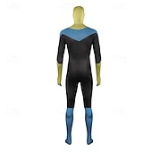  Abenteuer Invinciboy Superheld Zentai-Anzüge Outfits Bodysuits Videospiel Cosplay Film- und TV-Themenkostüme for Herren Erwachsene Maskerade Halloween Leistung Comic-Konzert