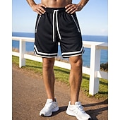 voordelige Hardloop Shorts-Voor heren Hardloopshorts Atletische shorts Sportbroek Trekkoord Zakken Short / Broekje Casual Dagelijks Buiten Zomer Lichtgewicht Ademend Sportschooltraining Wandelen Joggen Normale pasvorm