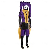  fantasia de circo para cosplay, fantasias de videogame, fantasias de Halloween, baile de máscaras, Comic Con, Anime Expo, casaco, macacão, luvas para adultos