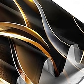 economico Geometrica-Per uomo Sfumatura Con onde Arte astratta Camicia Camicia con Bottoni Camicia casual Manica Corta Moda Casual Abbigliamento casual alla moda Vacanza Primavera Autunno Collo ripiegato Stampa 3D