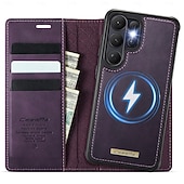 levne 2026 Samsung Galaxy S26 Série-telefon Carcasă Pro Samsung Galaxy S26 S26 Ultra Plus Pouzdro na peněženku se stojánkem Podpora bezdrátového nabíjení Stojánek Retro TPU PU kůže