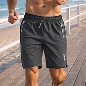 voordelige Hardloop Shorts-Voor heren Hardloopshorts Atletische shorts Sportbroek Trekkoord Zak Short / Broekje Casual Dagelijks Buiten Zomer Reflecterend Lichtgewicht Ademend Sportschooltraining Joggen Hardlopen Normale