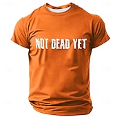  Per uomo Gergo divertente Maglietta Manica Corta maglietta Stampa 3D Girocollo Camicia Moda Quotidiano Quotidiano Streetwear Blu Blu chiaro Nero Estate Primavera Abbigliamento S M L XL XXL XXXL