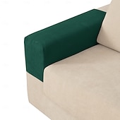 abordables Housse de fauteuil et d'accoudoir de canapé-Housses d'accoudoirs pour chaises et canapés, housses d'accoudoirs de canapé en jacquard spandex, protection antidérapante pour meubles, housses lavables pour fauteuils inclinables