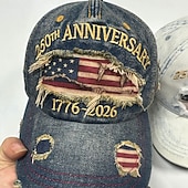 economico Cappellino da baseball da uomo-Per uomo Cappellino da Baseball Cappello da Sole Cappello da Camionista Blu Nero Cotone Regolabile Moda Streetwear Casual Quotidiano All'aperto Vacanza Aquila Protezione Solare Protezione solare