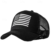  Casquette trucker américaine patriotique en maille, unisexe, ajustable, style papa, 4 juillet, jour de l'indépendance, 250e anniversaire.
