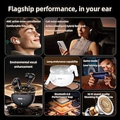 זול auriculares-Lenovo LE253 Headphones TWS Wireless Bluetooth 6.0 ANC Noise Reduction HiFi Sound Earphones Game Sports Headset With Mic Earbuds