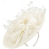 cheap Fascinators &amp; Hats-Derby Hat Fascinator Hat Fascinator Gentlewoman Fancy Dress Women's Derby Ascot Horse Racing Festival Adults' Hat Summer Spring