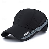 ieftine Șepci, Pălării și Viziere-Șapcă de Baseball Căciulă Alergare Căciulă Soare Bărbați Șapcă Bască Peteci Protecție Solară Rezistent la Vânt Dezintegrarea căldurii pentru Tenis Baseball Alergat Vară Primăvară Gri Închis Roz