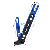 levne El Araçları-Univerzální motocyklový stojánek, boční opěrka, držák na nohy, nastavitelný boční stativ pro motocykl, motokros, skútr, moped