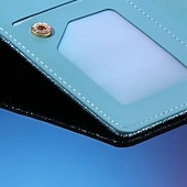 cheap 2026 Samsung Galaxy S26 Series-Phone Case For Samsung Galaxy S26 S26 Plus S26 Ultra Wallet Case Zipper Full Body Protective Kickstand Color Gradient sky PU Leather