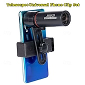 economico Telemetri e telescopi-Telescopio monoculare ad alta potenza 2000x25 con adattatore per smartphone, monoculare tascabile compatto e impermeabile per adulti e bambini, ideale per birdwatching, caccia, campeggio, viaggi e