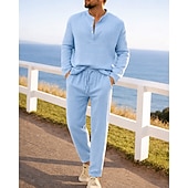 Недорогие спортивные костюмы-Муж. Спортивный костюм Спортивные костюмы Кулиска 2 предм Однотонный Футболка и брюки для бега Комплект спортивной одежды Лето Весна Темно-серый Черный Тренировка в тренажерном зале Бег Фитнес