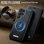 levne 2026 Samsung Galaxy S26 Série-telefon Carcasă Pro Samsung Galaxy S26 S26 Ultra Plus Pouzdro na peněženku se stojánkem Podpora bezdrátového nabíjení Stojánek Retro TPU PU kůže