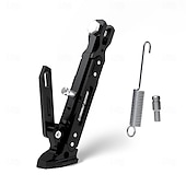 levne El Araçları-Univerzální motocyklový stojánek, boční opěrka, držák na nohy, nastavitelný boční stativ pro motocykl, motokros, skútr, moped