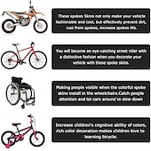 olcso Ručni Alati-72 db-os 24 cm-es univerzális küllővédő huzat motorkerékpár keréktárcsa küllővédő készlet motocross kerékpárhoz