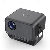 cheap Projectors-Android 11.0 Mini Projector with WiFi and Bluetooth, Support 4K Video Decoding, H713 Quad Core Processor, 5G Dual WiFi Portable Projector, HDR10+ Home Theater Movie Projector for Outdoor