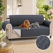 cheap Sofa Cover-100% Waterproof Couch Covers Sofa Covers for Dogs Couch Protector Triple Non-Slip Sofa Slipcover for 3 Cushion Couch Furniture Protector for Pets, Kids,Dog