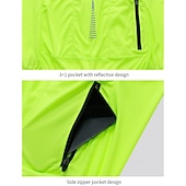 tanie Męskie koszulki-Męskie Koszulka rowerowa Jeden kolor Krótki rękaw Rower Dżersej Top z 3 tylnymi kieszeniami Odporny na UV Szybkie wysychanie Kieszeń na plecach Odvádí pot Sport Czarny Biały Czerwony Odzież