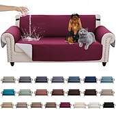 cheap Sofa Cover-100% Waterproof Couch Covers Sofa Covers for Dogs Couch Protector Triple Non-Slip Sofa Slipcover for 3 Cushion Couch Furniture Protector for Pets, Kids,Dog