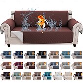 cheap Sofa Cover-100% Waterproof Couch Covers Sofa Covers for Dogs Couch Protector Triple Non-Slip Sofa Slipcover for 3 Cushion Couch Furniture Protector for Pets, Kids,Dog
