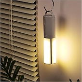 abordables Lampes et lanternes de camping-Lampe de camping LED à piles, lanterne de camping portable à intensité variable, lampe de table de camping rechargeable et déformable avec éclairage d'ambiance, lustre de camping pour éclairage