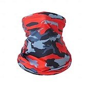 abordables Heating &amp; Cooling-Unisex Outdoor Camouflage Neck Gaiter, Summer UV Protection Ice Silk Headband, Fishing Face Mask, Breathable Comfortable Outdoor Bandana &amp; Scarf