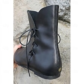 お買い得  靴-レトリ／ヴィンテージ 中世 ルネッサンス シューズ 仮装 男性用 セルティック 海賊 ハロウィーン カーニバル マスカレード マスカレード パーティー 成人 シューズ