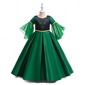 ieftine Costume pentru fete-Monstrul Verde Prințesă Rochii Costum Cosplay Ținute Film Modă for Fete Pentru copii Mascaradă Zilnic Petrecere Comic Con