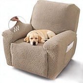 levne Kryt na psí pohovku-strečový potah na polohovací pohovku, protiskluzový potah na gauč, vhodný pro domácí mazlíčky, odolný proti poškrábání, pratelný chránič nábytku pro všechna roční období