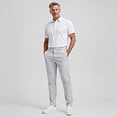 olcso alkalmi nadrág-férfi golfnadrág nadrág hűsítő munkanadrág zsebes kialakítás gyorsan száradó lélegző hétköznapi mindennapi kültéri divat randizás rugalmas