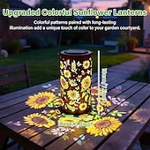 abordables Éclairages pour allées-1 pièce 0.06 W Lumières solaires LED Alimenté par énergie solaire Étanche Blanc Chaud 1.2 V 1 Perles LED