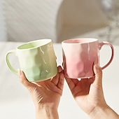 billiga Dricksglas-1 st högestetisk keramisk mugg, elegant vattenkopp för hushållet, parets frukostkaffekopp, kontorsmugg, perfekt för dagligt bruk