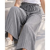 economico Completi per bambine-2 Pezzi Bambini Ragazze Lettera T-shirt e pantaloni Impostato Manica Corta Moda Casuale Dai 4 anni in su Estate Grigio