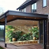 cheap Garage &amp; Door Banners-Garage Door Cover Large Hanging Backdrop Garden Vintage 3D Party Outdoor Shooting Backgrounds Front Door Home Decor