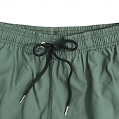 economico Costumi da Bagno per Uomini-Per uomo Costumi da bagno Pantaloncini da mare Pantaloncini da Surf Tasca Elastico in vita Semplice Asciugatura Rapida Corto All'aperto Spiaggia Vacanza Vacanza Moda Blu Nero Micro-elastico