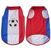 voordelige Vakantie-Voetbalkleding voor honden, machinewasbaar.