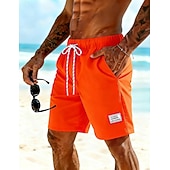 economico Pantaloncini casual-Per uomo Shorts sportivi Shorts Pantaloncini Estivi Shorts da Spiaggia Pantaloncini casual Tasca Elastico in vita Semplice Comodità Traspirante Lunghezza al ginocchio All'aperto Spiaggia Vacanza