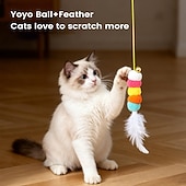 economico Giochi per gatti-Giocattolo elettrico per gatti | Gioco interattivo elettrico per animali domestici - Giocattolo per gattini con sensore di movimento, per esercizio fisico, allenamento, arricchimento, sollievo dalla