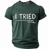  Homens Engraçado Camiseta Manga Curta Camiseta Impressão 3D Gola Redonda Camisa Moda Designer Simples Casual Diário Festa Vermelho Verão Primavera Roupa S M L XL XXL XXXL