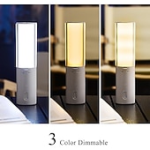 abordables Lampes et lanternes de camping-Lampe de camping LED à piles, lanterne de camping portable à intensité variable, lampe de table de camping rechargeable et déformable avec éclairage d'ambiance, lustre de camping pour éclairage